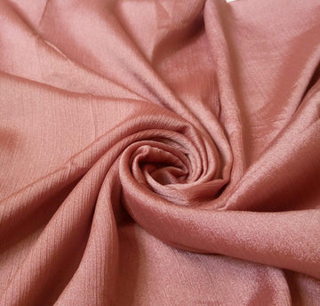 Dusty Rose Soft Crinkle Silk Chiffon Hijab