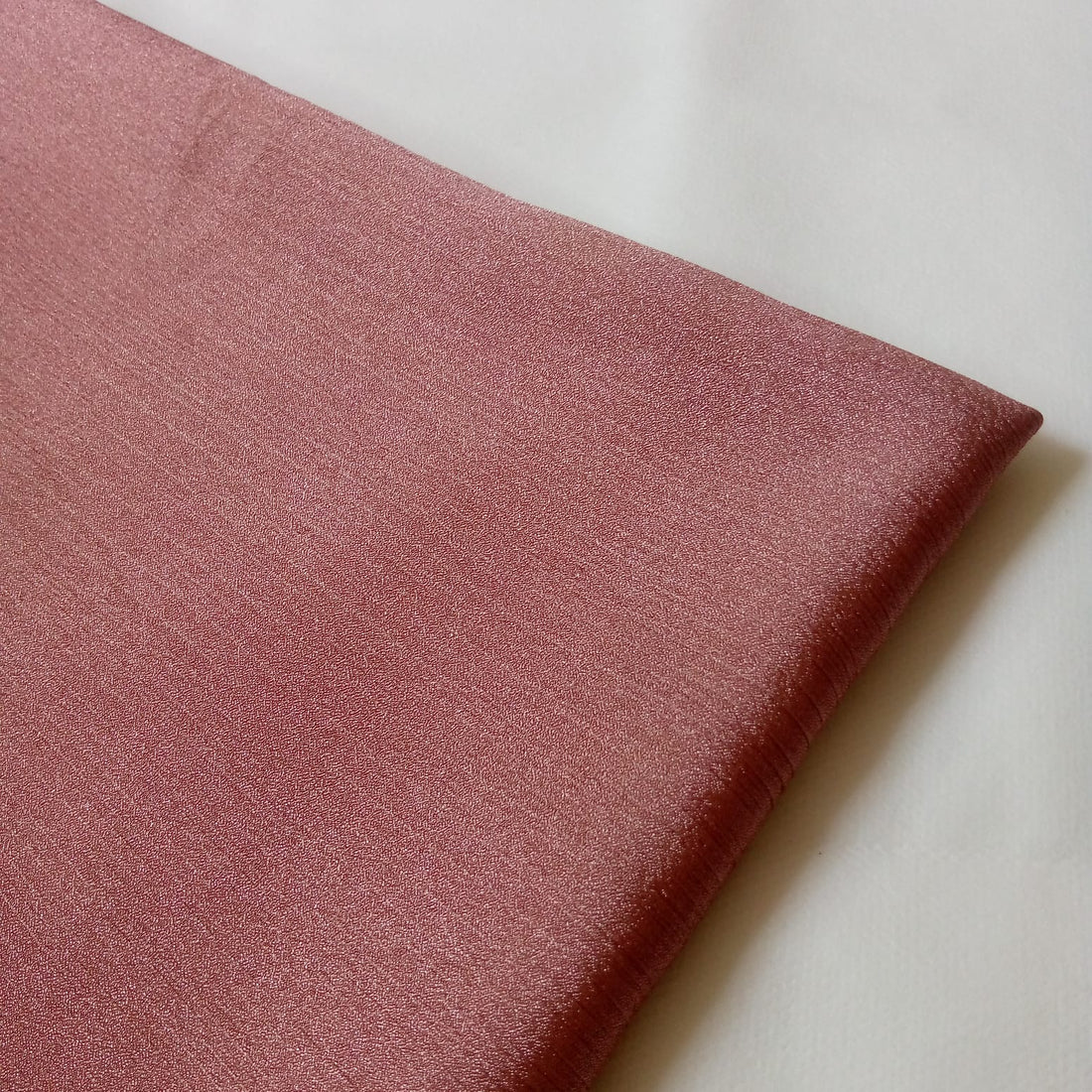 Dusty Rose Soft Crinkle Silk Chiffon Hijab